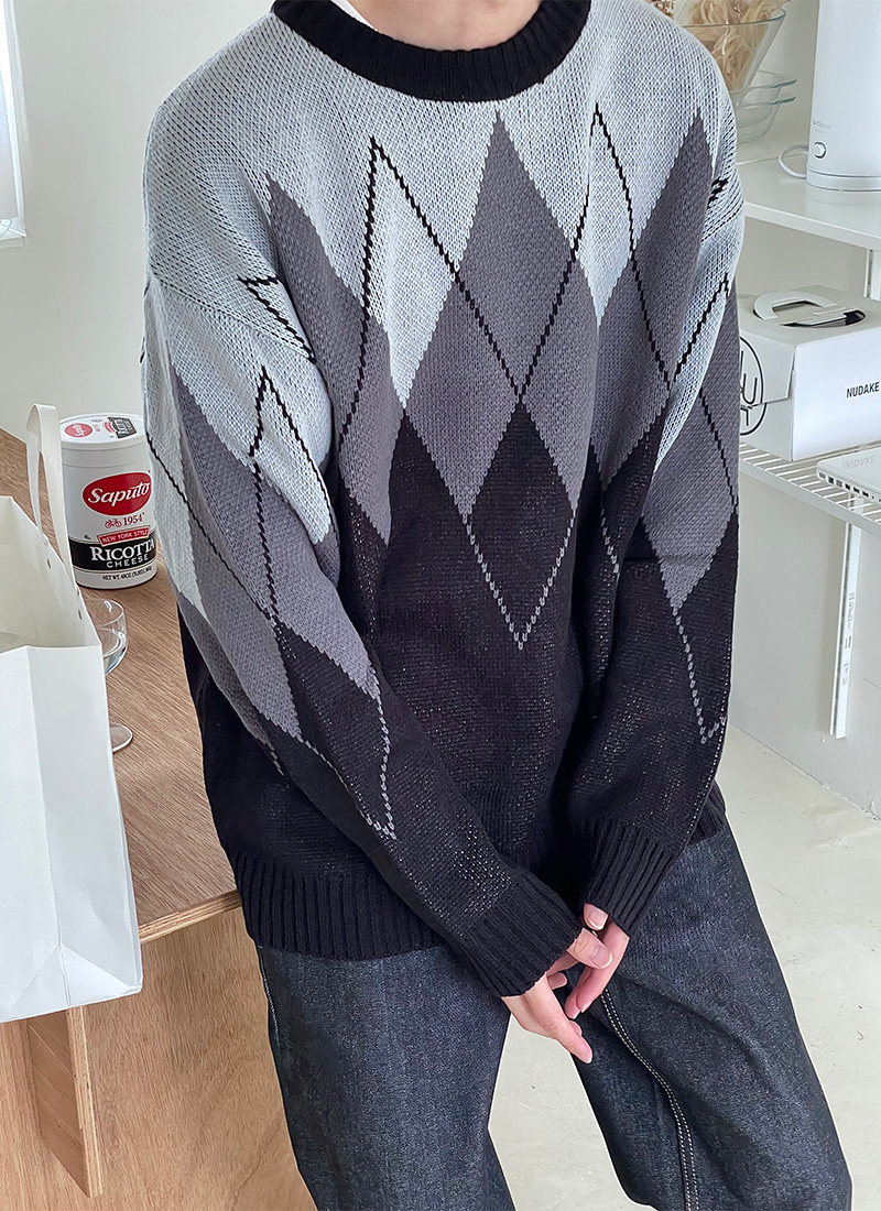 Le Procope pattern knit