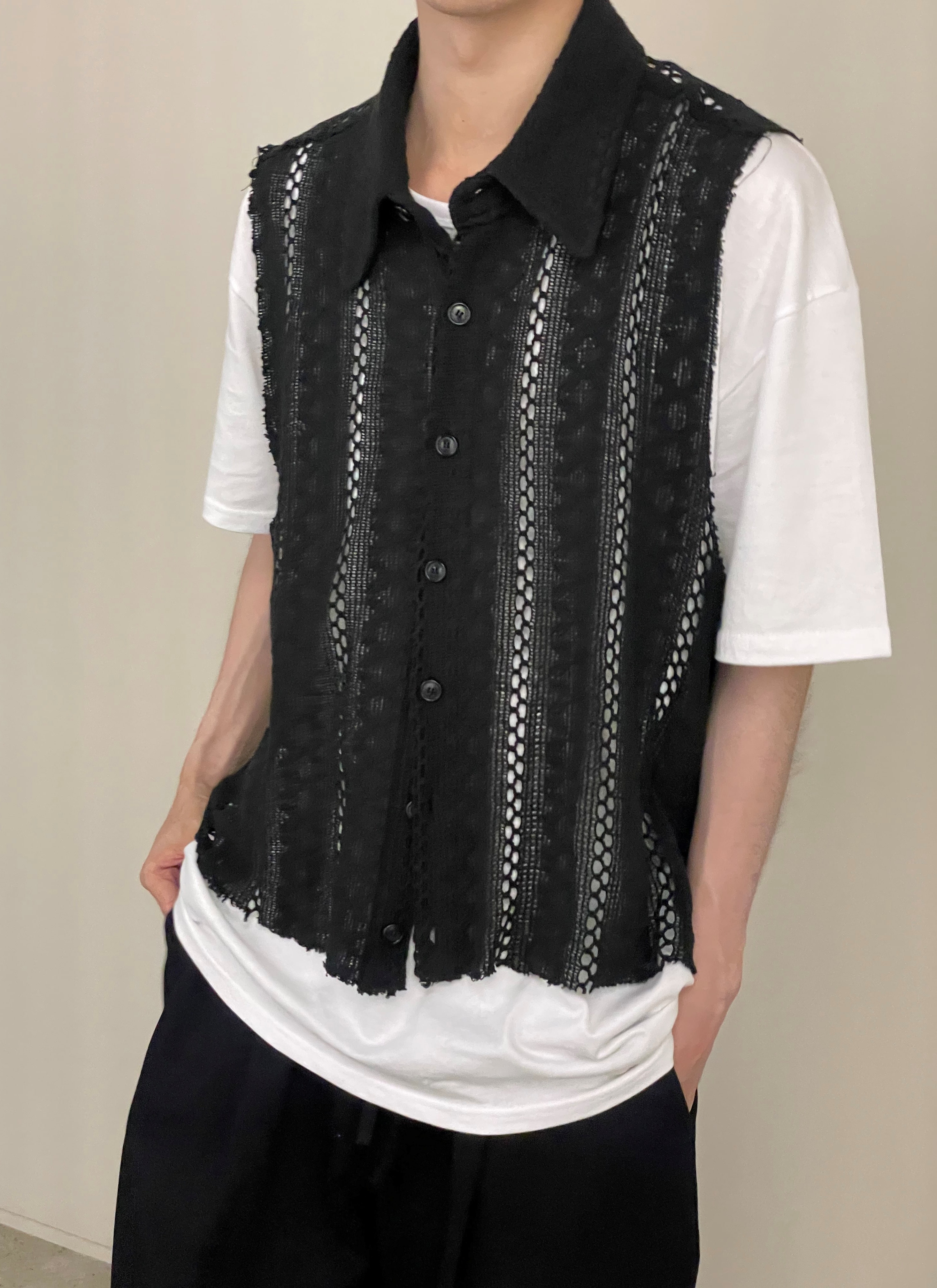 Nobleman lace vest