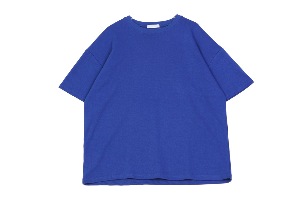 반팔 티셔츠 블루 색상 이미지-S1L44